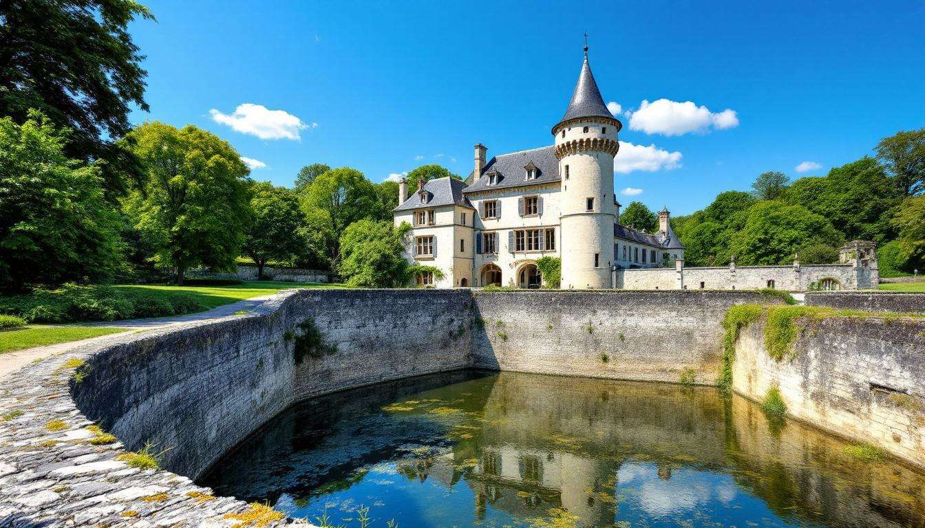 Le château de Vair-sur-Loire a besoin de vous : des volontaires recherchés pour restaurer ses douves